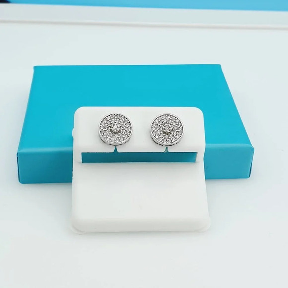 "925 Sterling Silver CZ Beautiful Earrings for Women, 1USPAR4166 - Picture 9 of 11